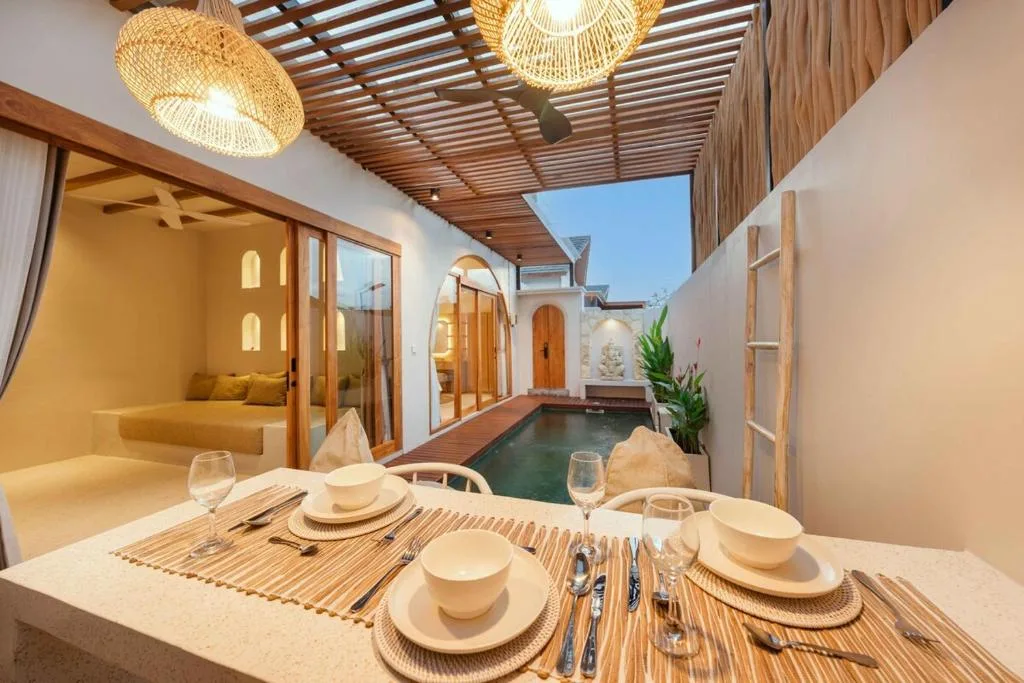 Amartya Villa Bali — Pool & Pergola